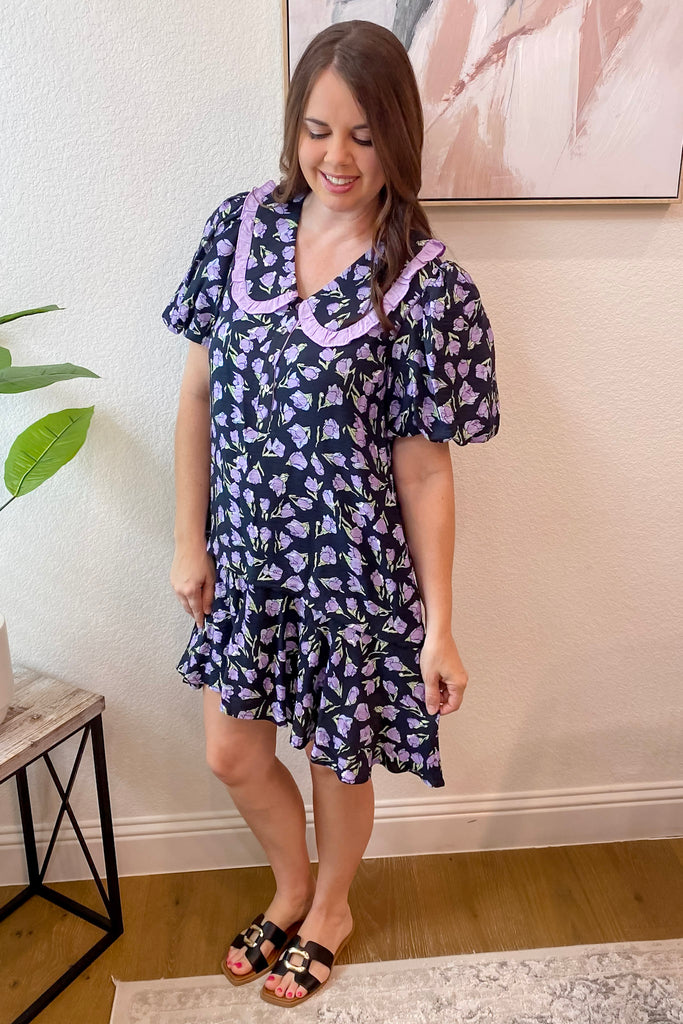 Dream of Me Floral Black Dress - Lyla's: Clothing, Decor & More - Plano Boutique