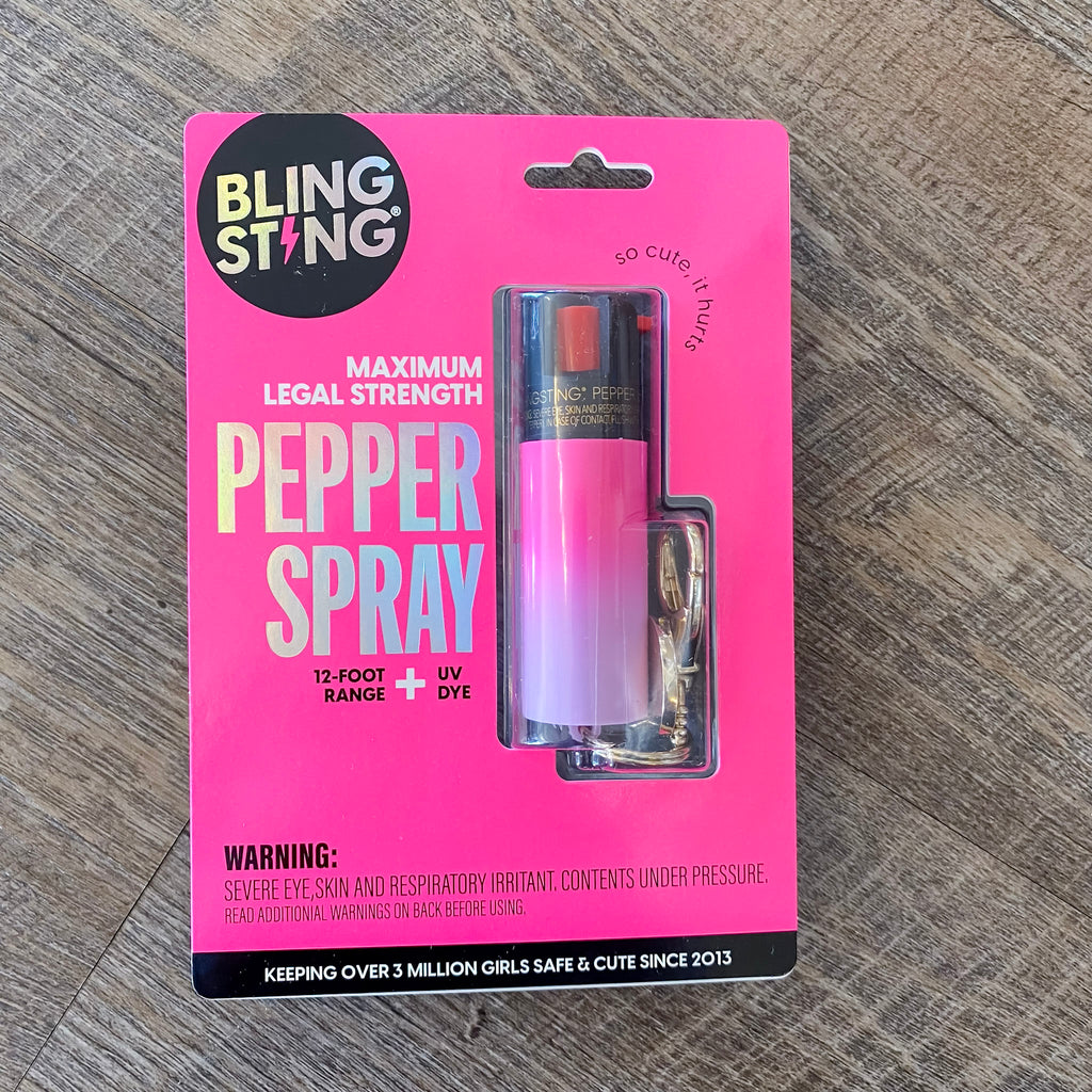 Pink and Lavender Soft Touch Pepper Spray - Lyla's: Clothing, Decor & More - Plano Boutique