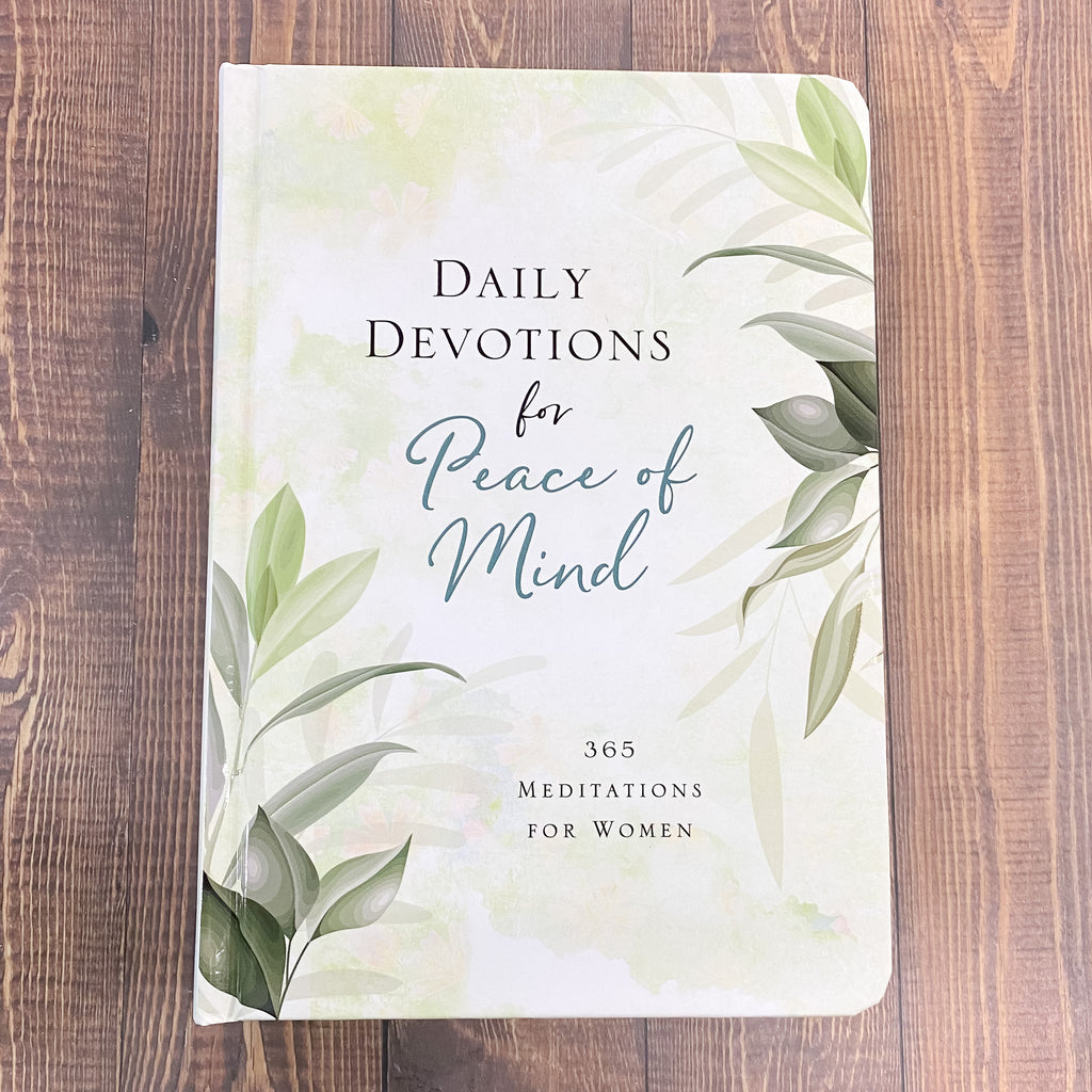 Daily Devotions for Peace of Mind - Lyla's: Clothing, Decor & More - Plano Boutique