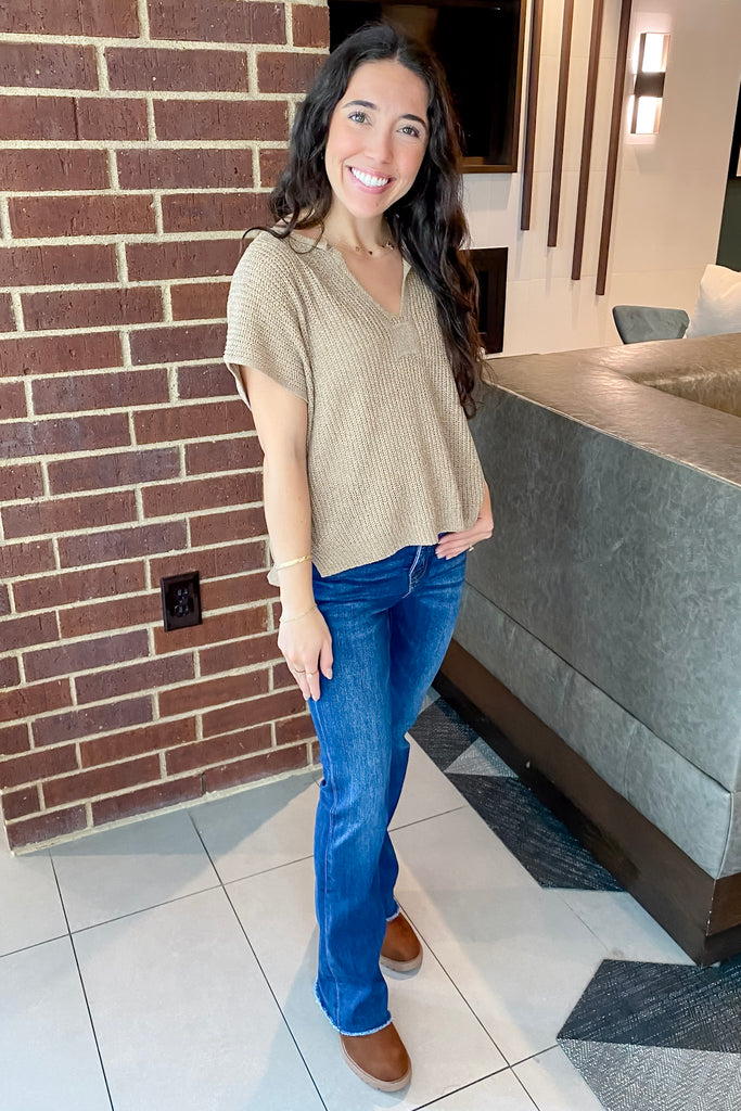 Golden Hour Tan Top - Lyla's: Clothing, Decor & More - Plano Boutique