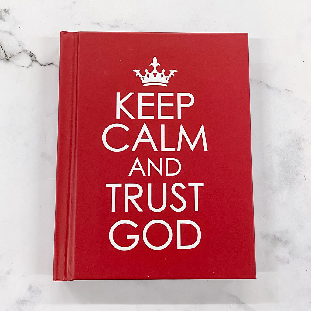 Keep Calm and Trust God Gift Book - Lyla's: Clothing, Decor & More - Plano Boutique