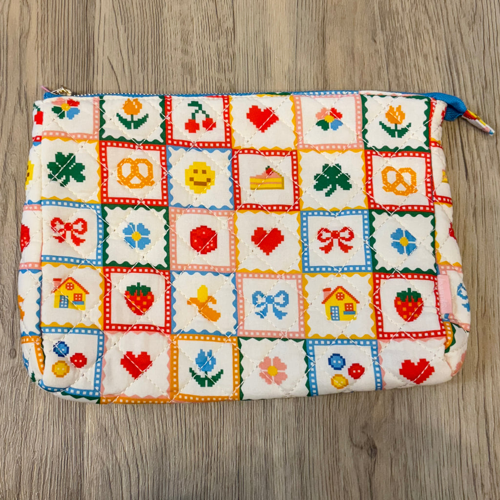 Quilted Fruit Pouch - Lyla's: Clothing, Decor & More - Plano Boutique