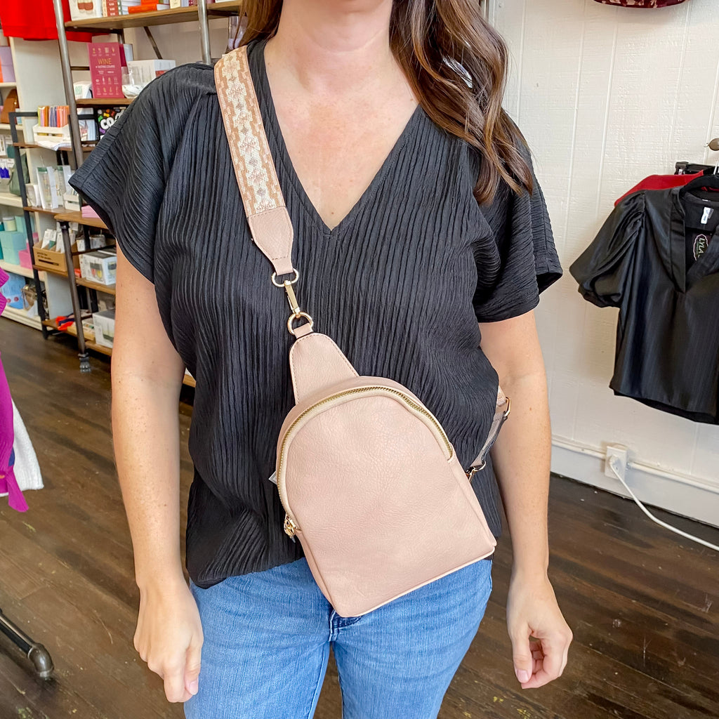 Jen & Co Ellen Crossbody Purse - Mauve - Lyla's: Clothing, Decor & More - Plano Boutique