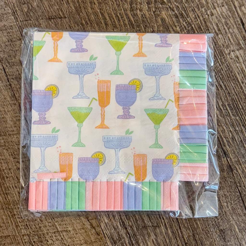Fringe Napkins - Cocktails - Lyla's: Clothing, Decor & More - Plano Boutique