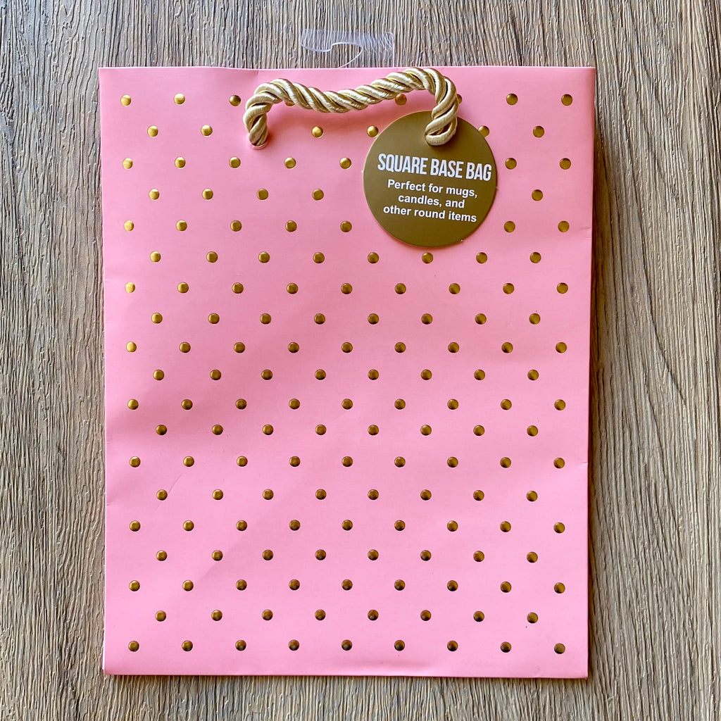 Gold Dot Square Small Swiss Bag - Blossom Peach - Lyla's: Clothing, Decor & More - Plano Boutique