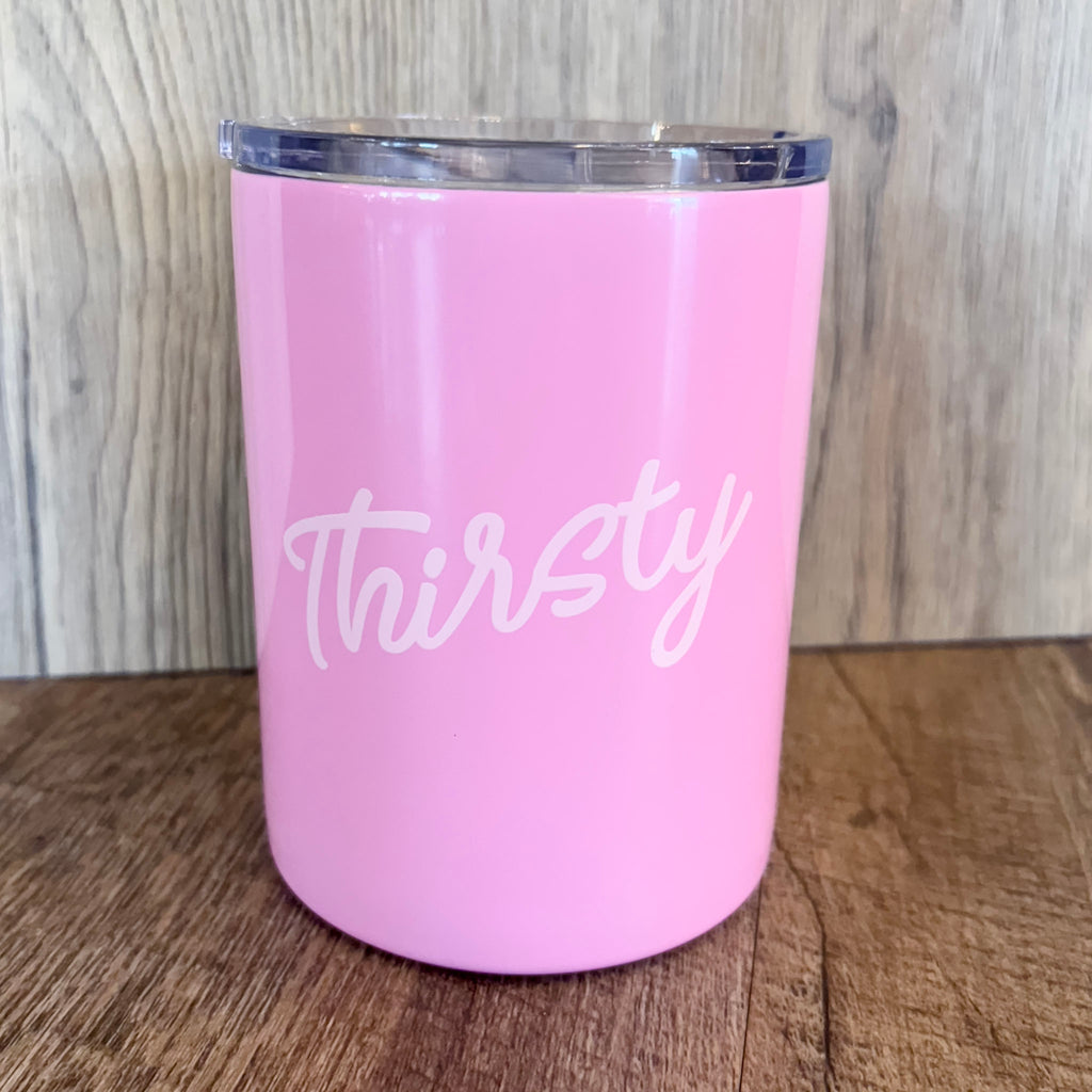 Thirsty Pink Tumbler - Lyla's: Clothing, Decor & More - Plano Boutique