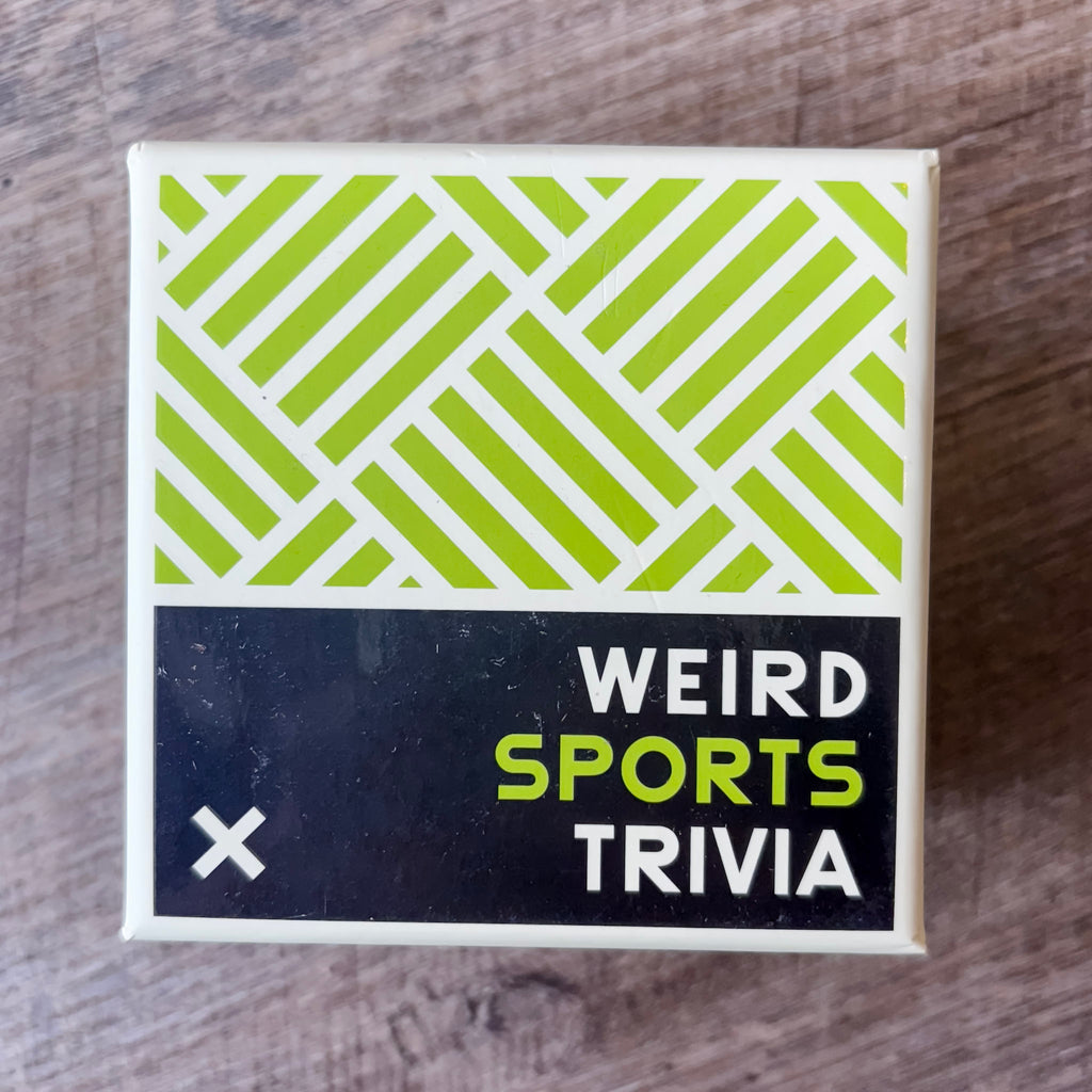 Weird Sports – Trivia Card Game Set with 200 Unique Questions About Weird Sports Facts - Lyla's: Clothing, Decor & More - Plano Boutique