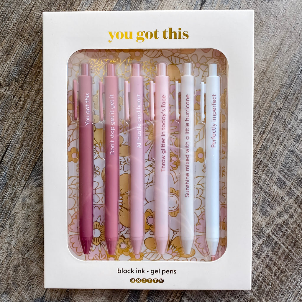 You Got This Pen Set - Lyla's: Clothing, Decor & More - Plano Boutique