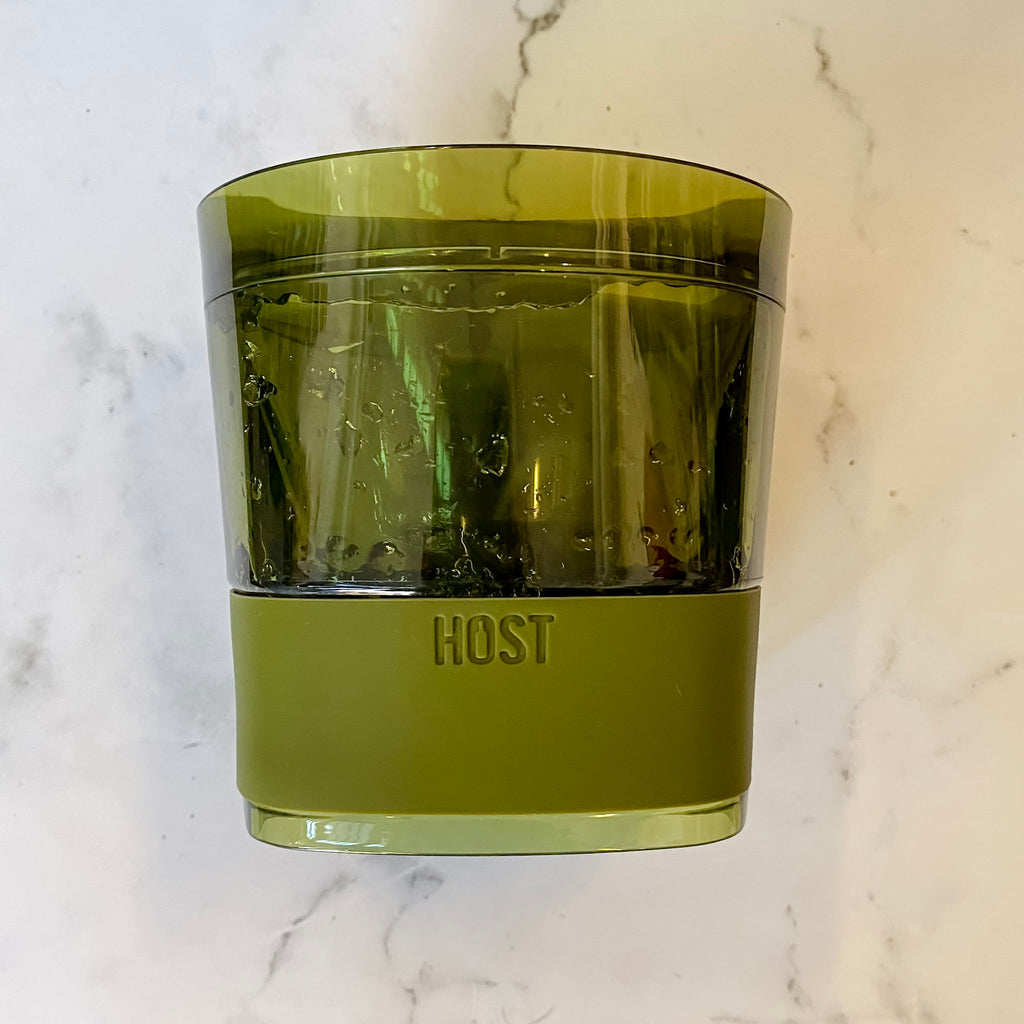 HOST Whiskey Freeze Cooling Cups Set in Olive - Lyla's: Clothing, Decor & More - Plano Boutique