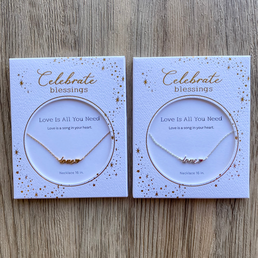 Celebrate Blessing - Love is All You Need - Lyla's: Clothing, Decor & More - Plano Boutique