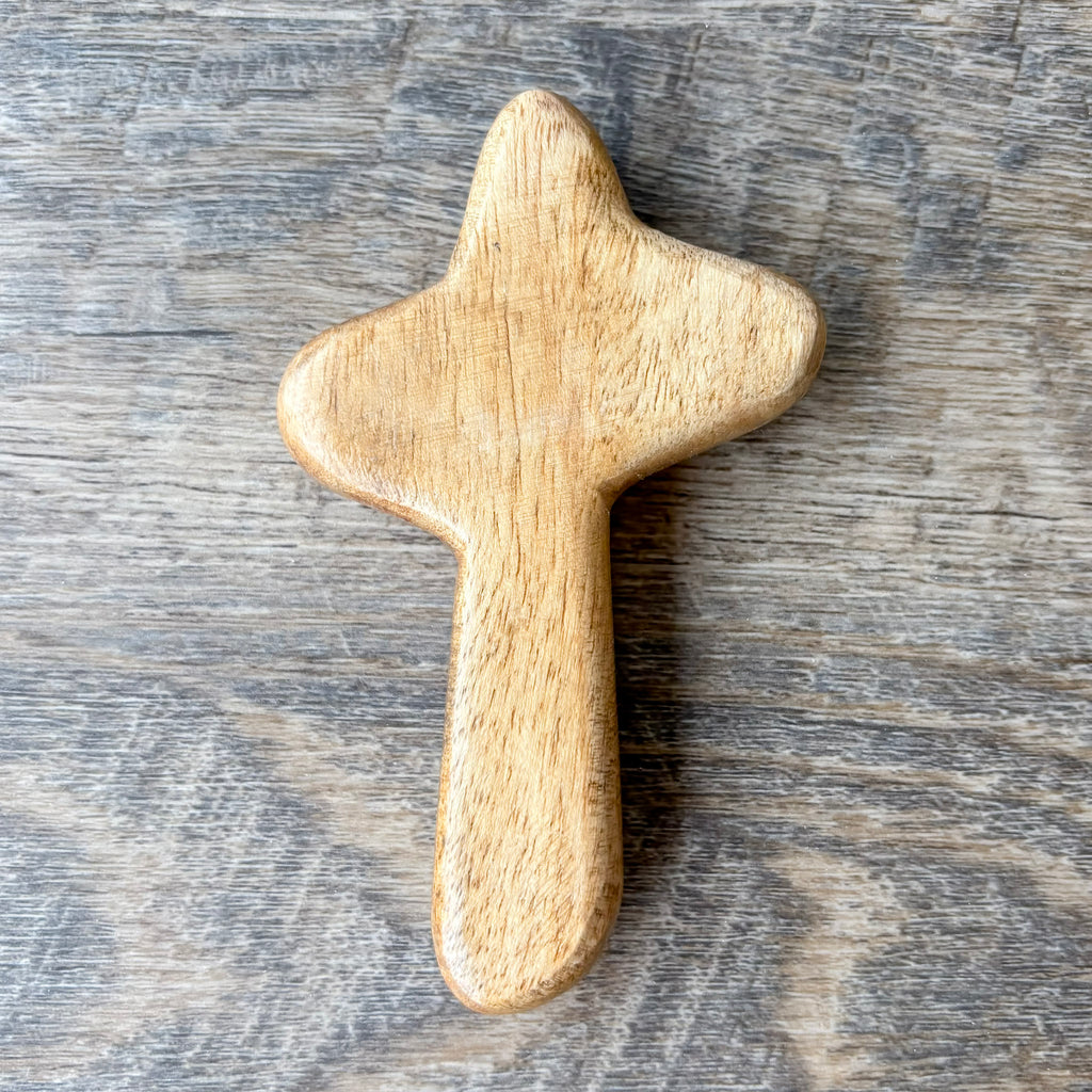 Wood Prayer Cross - Lyla's: Clothing, Decor & More - Plano Boutique