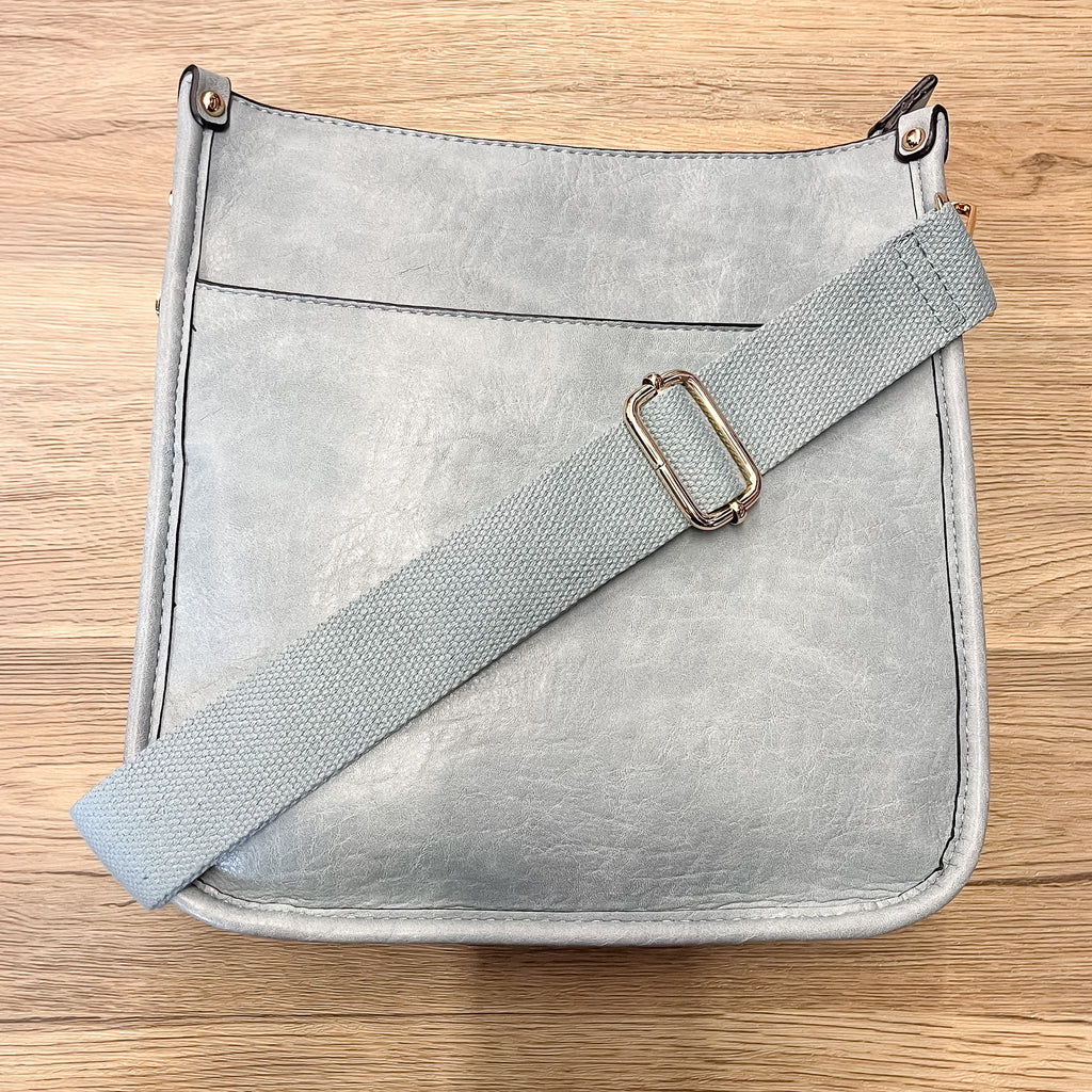 Jen & Co Posie Crossbody Handbag - Blue - Lyla's: Clothing, Decor & More - Plano Boutique