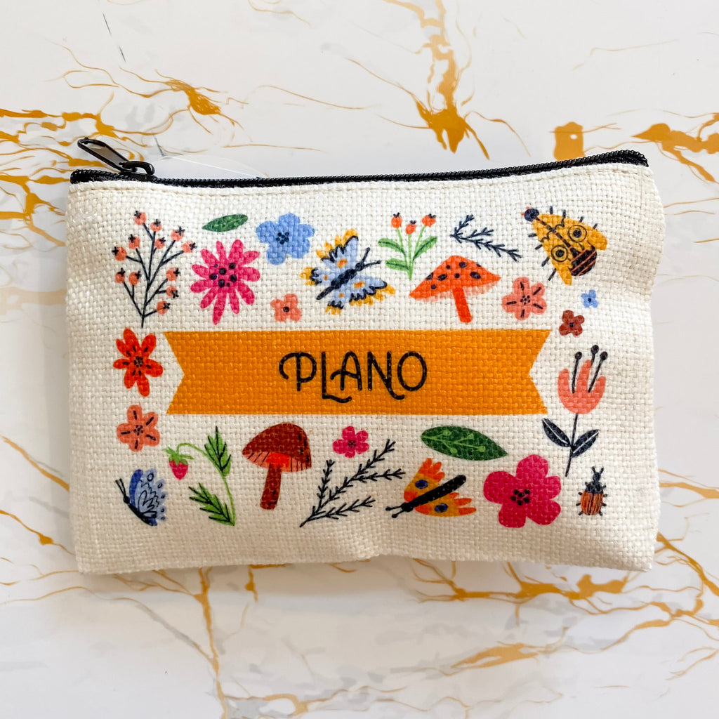 Plano Meadow Small Pouch - Lyla's: Clothing, Decor & More - Plano Boutique