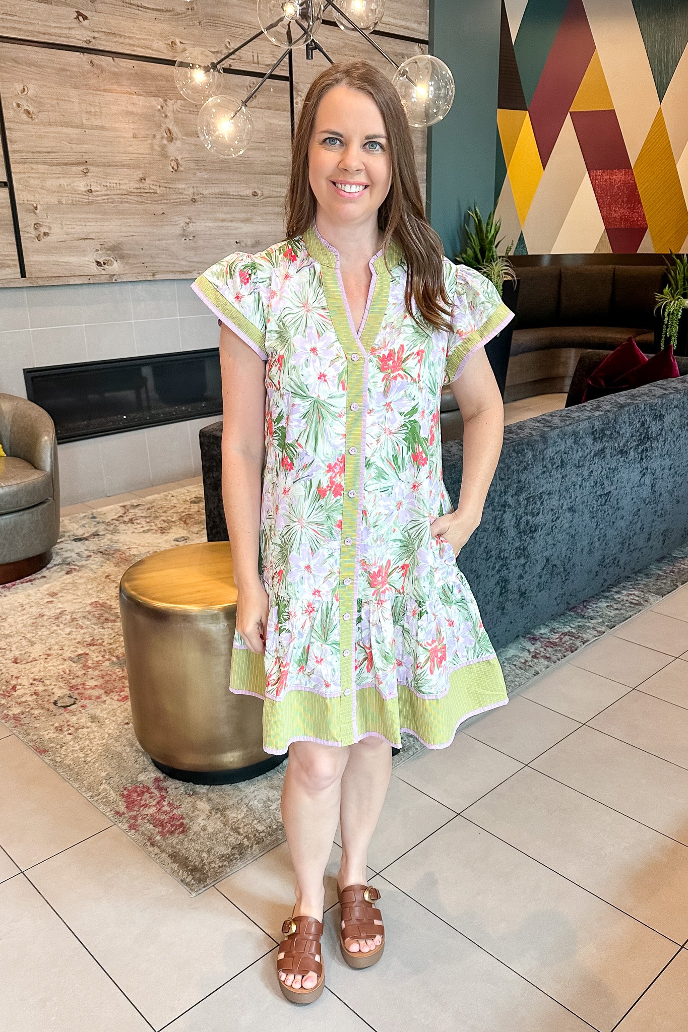 kiwi green dress Retrofte Prudy Halter Maxi Dress in Kiwi Rosa