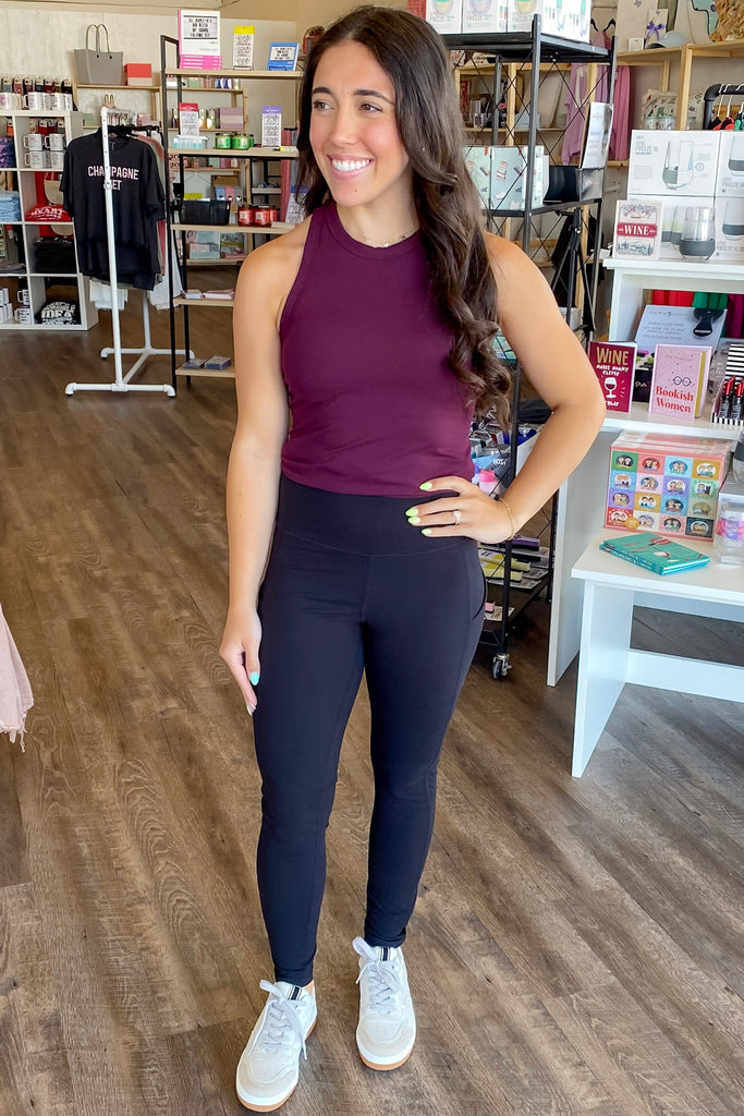 Athleisure Butter Basic Leggings with Pockets - Lyla's: Clothing, Decor & More - Plano Boutique
