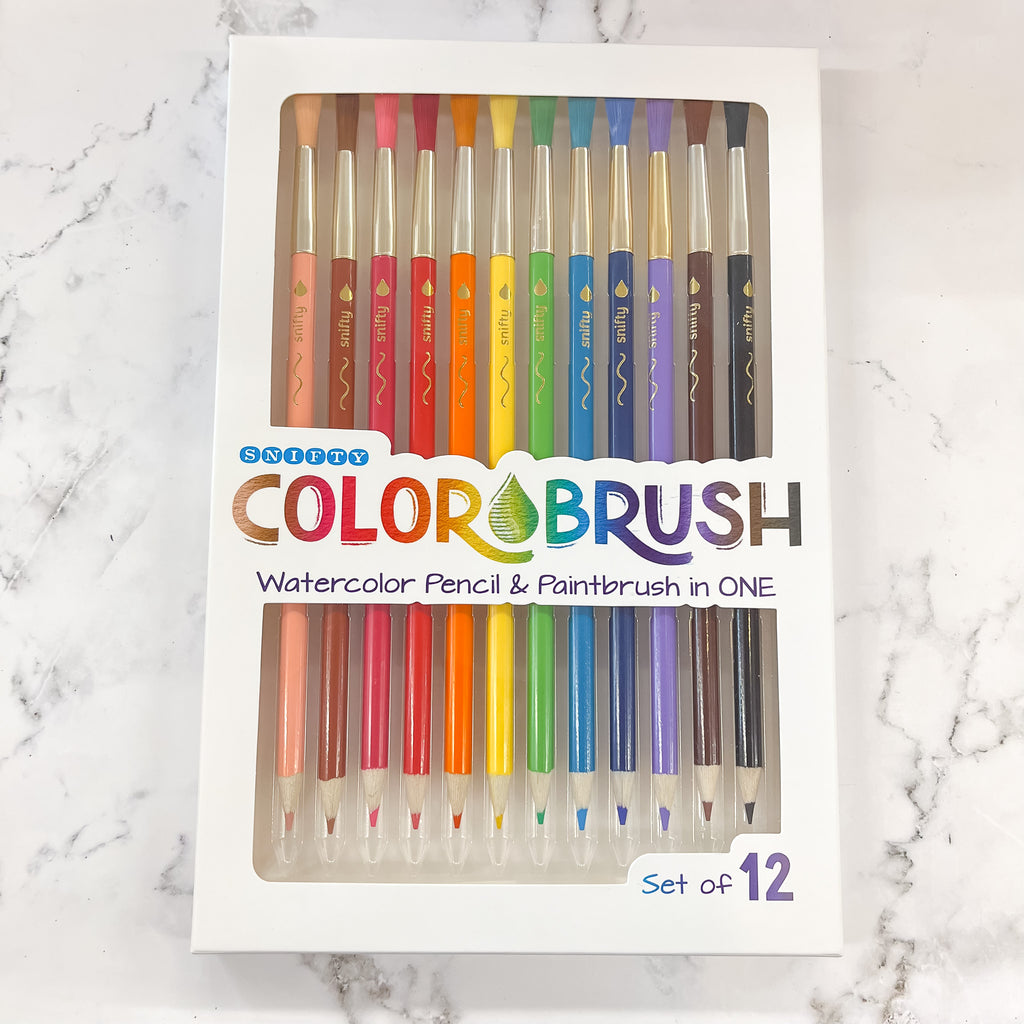 Colorbrush Watercolor Pencil/ Brush Set - Regular - Lyla's: Clothing, Decor & More - Plano Boutique