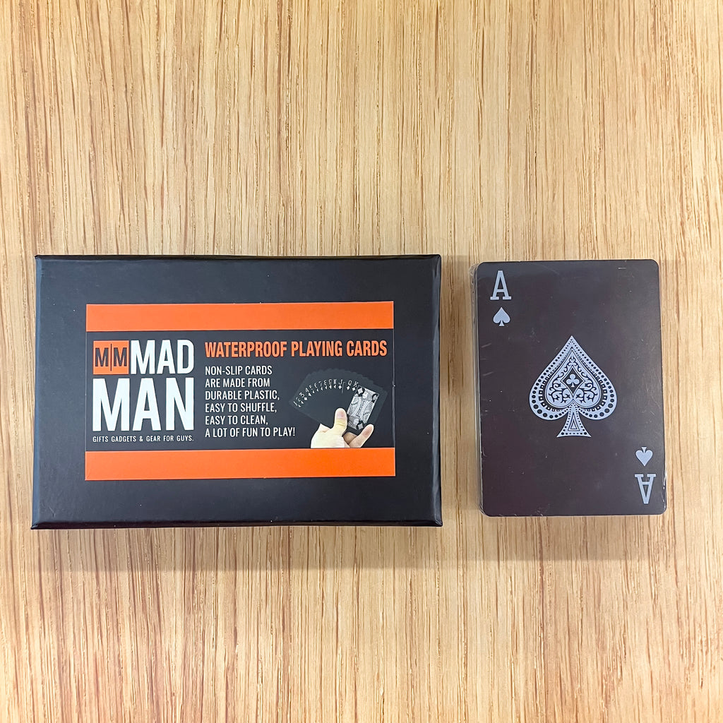 Black Waterproof Card Deck - Lyla's: Clothing, Decor & More - Plano Boutique