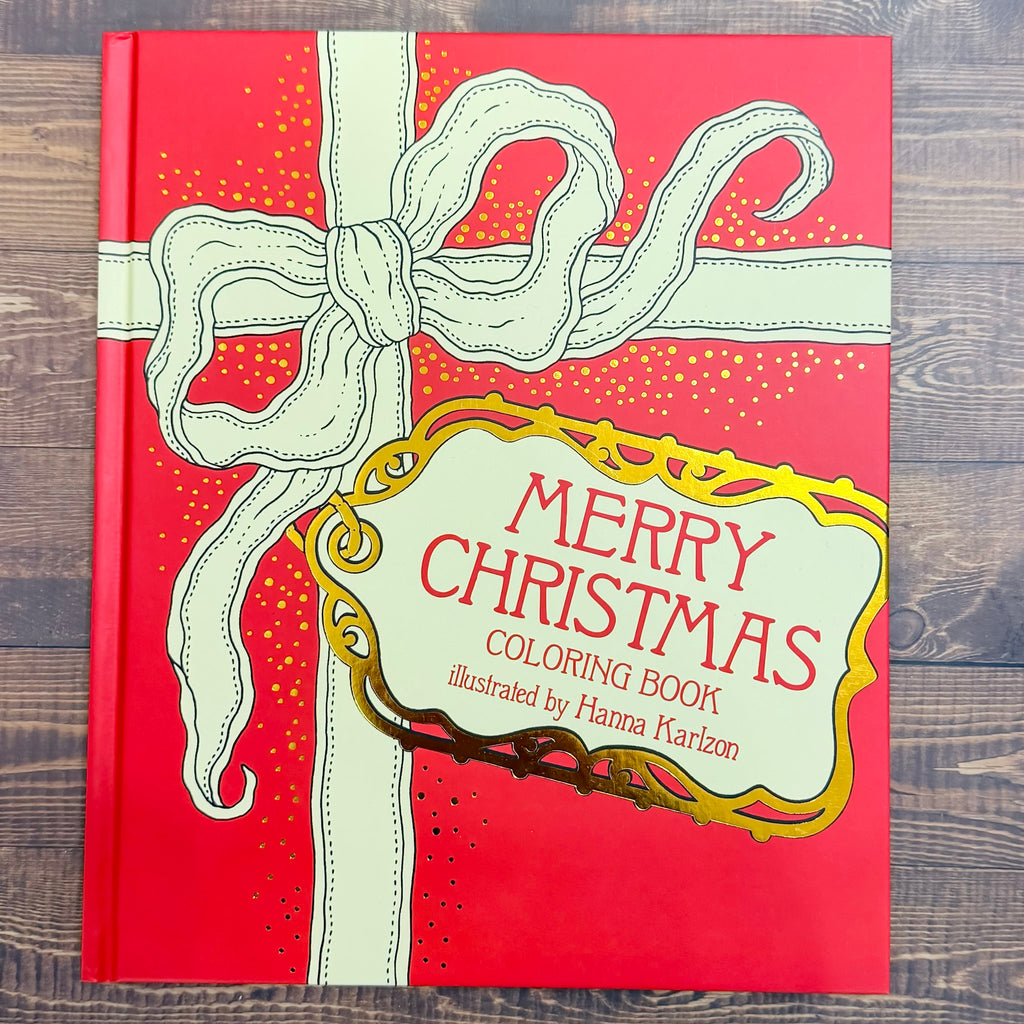 Merry Christmas Coloring Book - Lyla's: Clothing, Decor & More - Plano Boutique