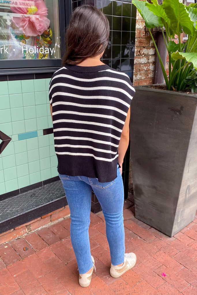 Life With Stripes Black Striped Top - Lyla's: Clothing, Decor & More - Plano Boutique