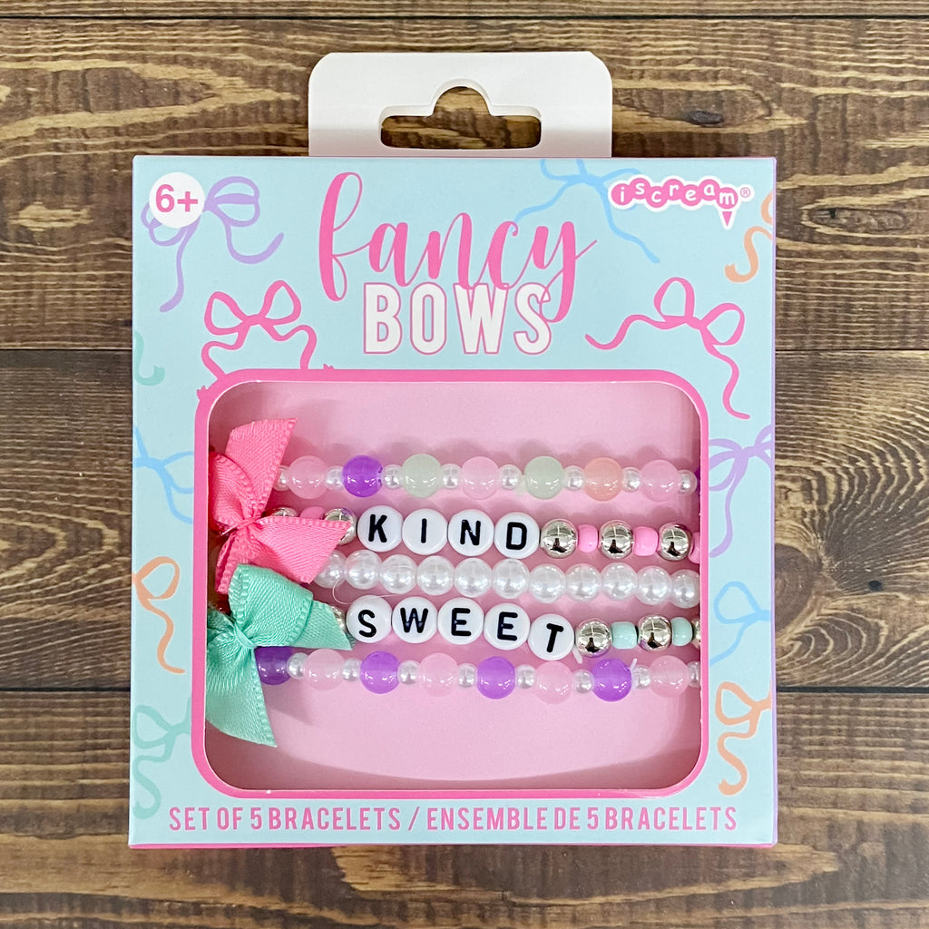 Fancy Bows Bracelet Set - Lyla's: Clothing, Decor & More - Plano Boutique