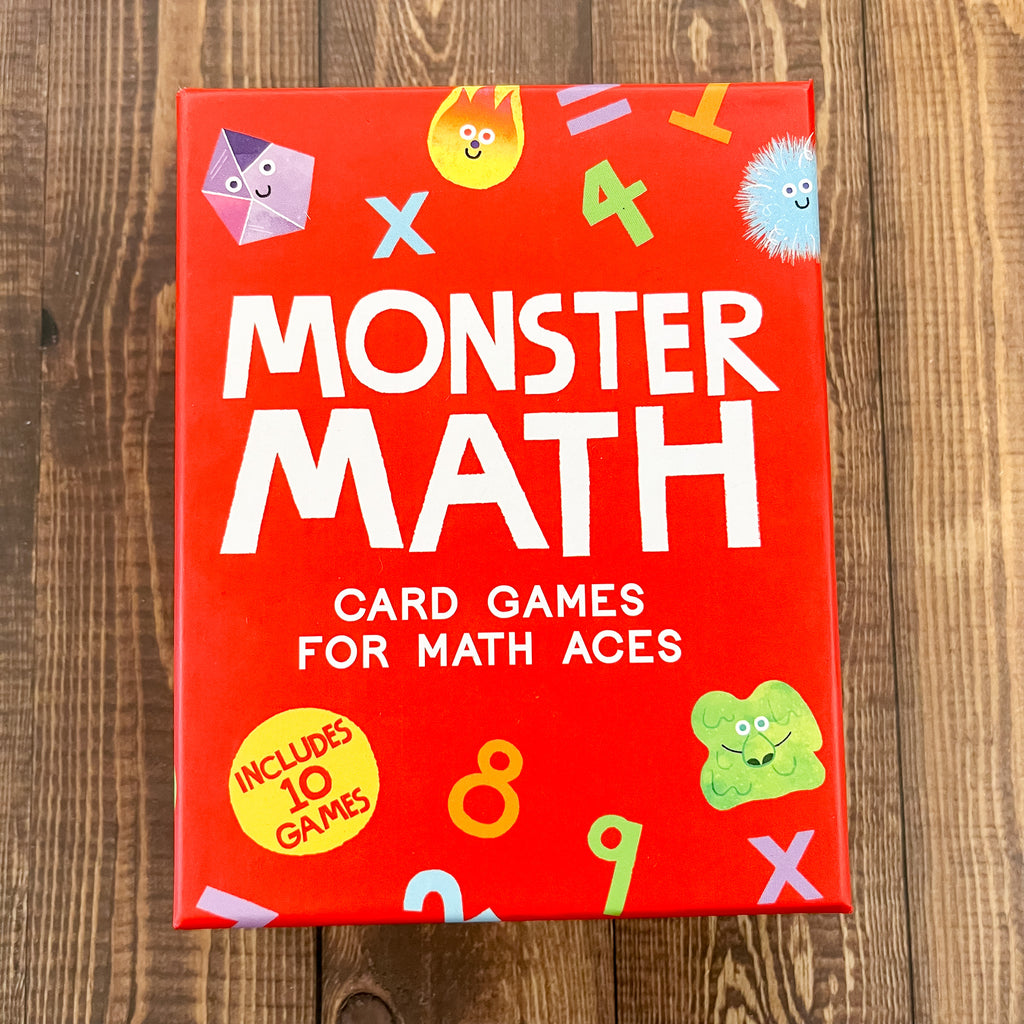 Monster Math: Card Games That Create Math Aces - Lyla's: Clothing, Decor & More - Plano Boutique