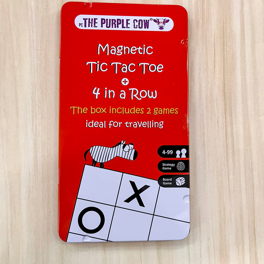 Magnetic Tin - 4 In A Row & Tic Tac Toe - Lyla's: Clothing, Decor & More - Plano Boutique