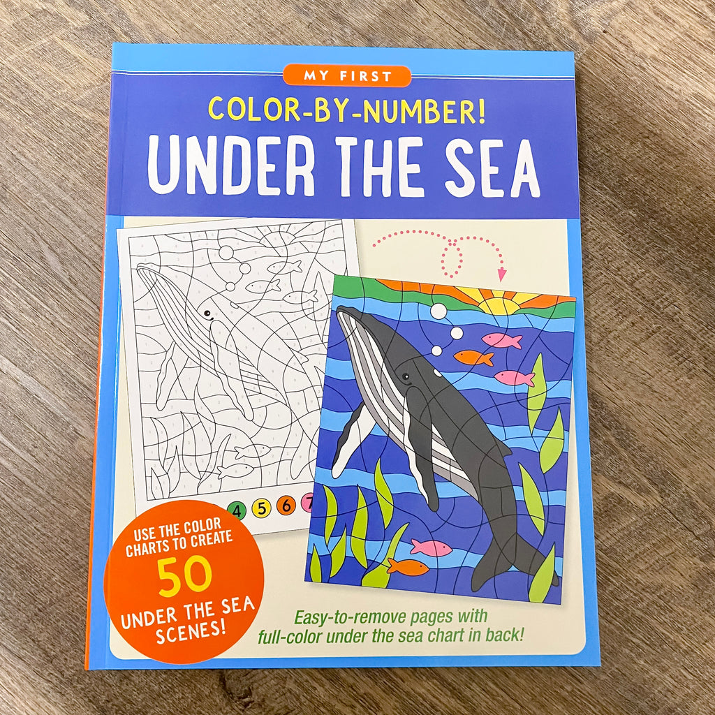 My First Color-By-Number! Under The Sea - Lyla's: Clothing, Decor & More - Plano Boutique