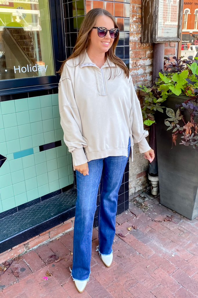 What Could Be Bone Sweater - Lyla's: Clothing, Decor & More - Plano Boutique