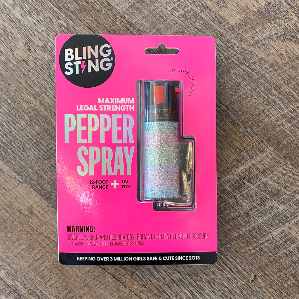 Rainbow Glitter Pepper Spray - Lyla's: Clothing, Decor & More - Plano Boutique