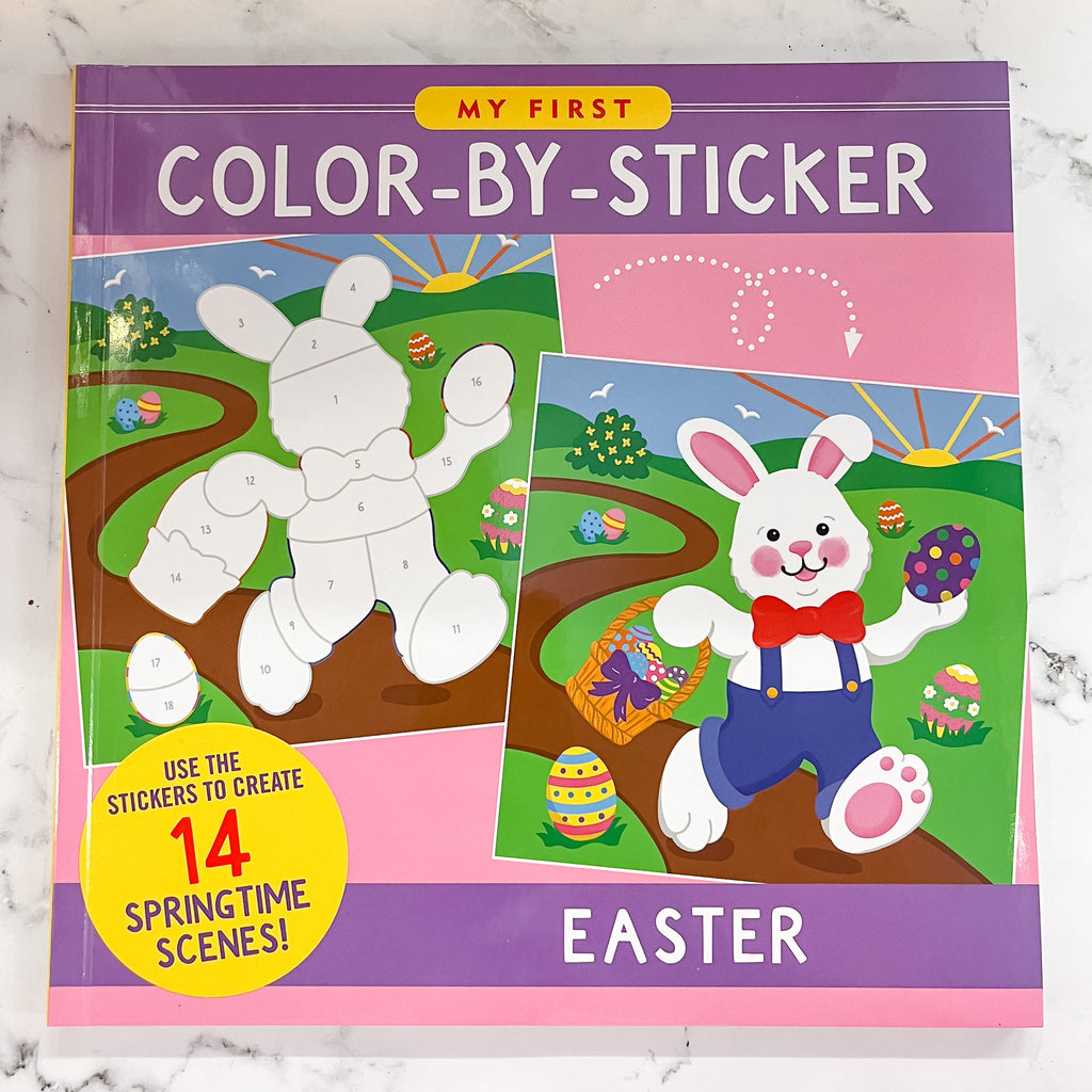 My First Color-by-Sticker -- Easter - Lyla's: Clothing, Decor & More - Plano Boutique