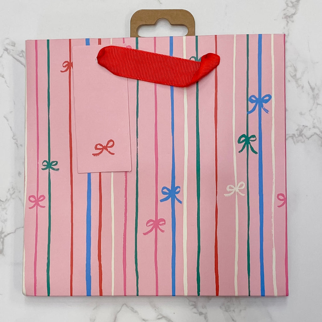 Ribbons And Bows Mini Gift Bag - Lyla's: Clothing, Decor & More - Plano Boutique