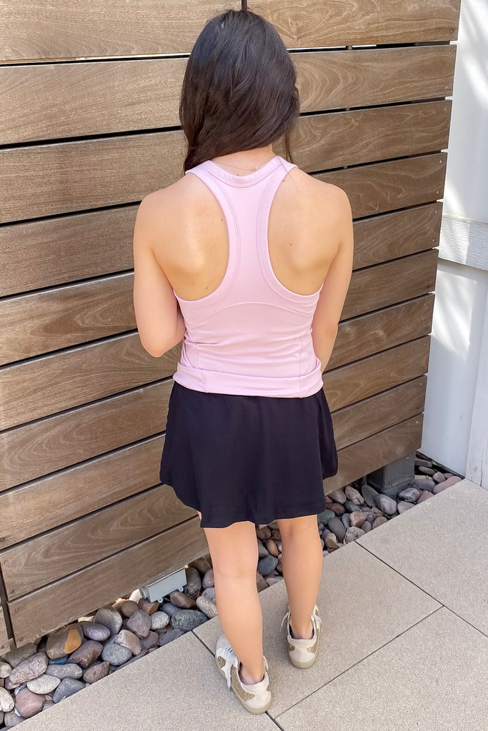 Athleisure Butter Sleeveless Racer Back Top Mauve Peony - Lyla's: Clothing, Decor & More - Plano Boutique