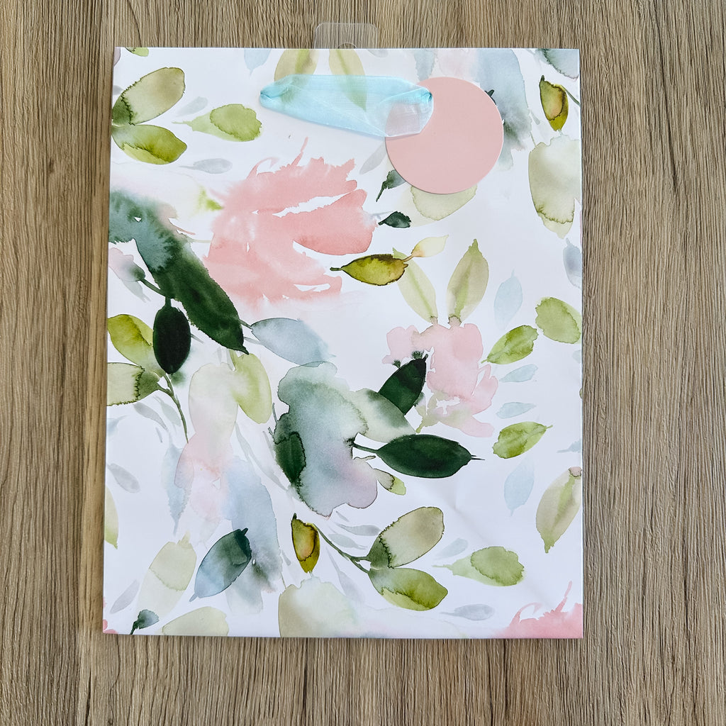Breezy Blossoms Medium Gift Bag - Lyla's: Clothing, Decor & More - Plano Boutique