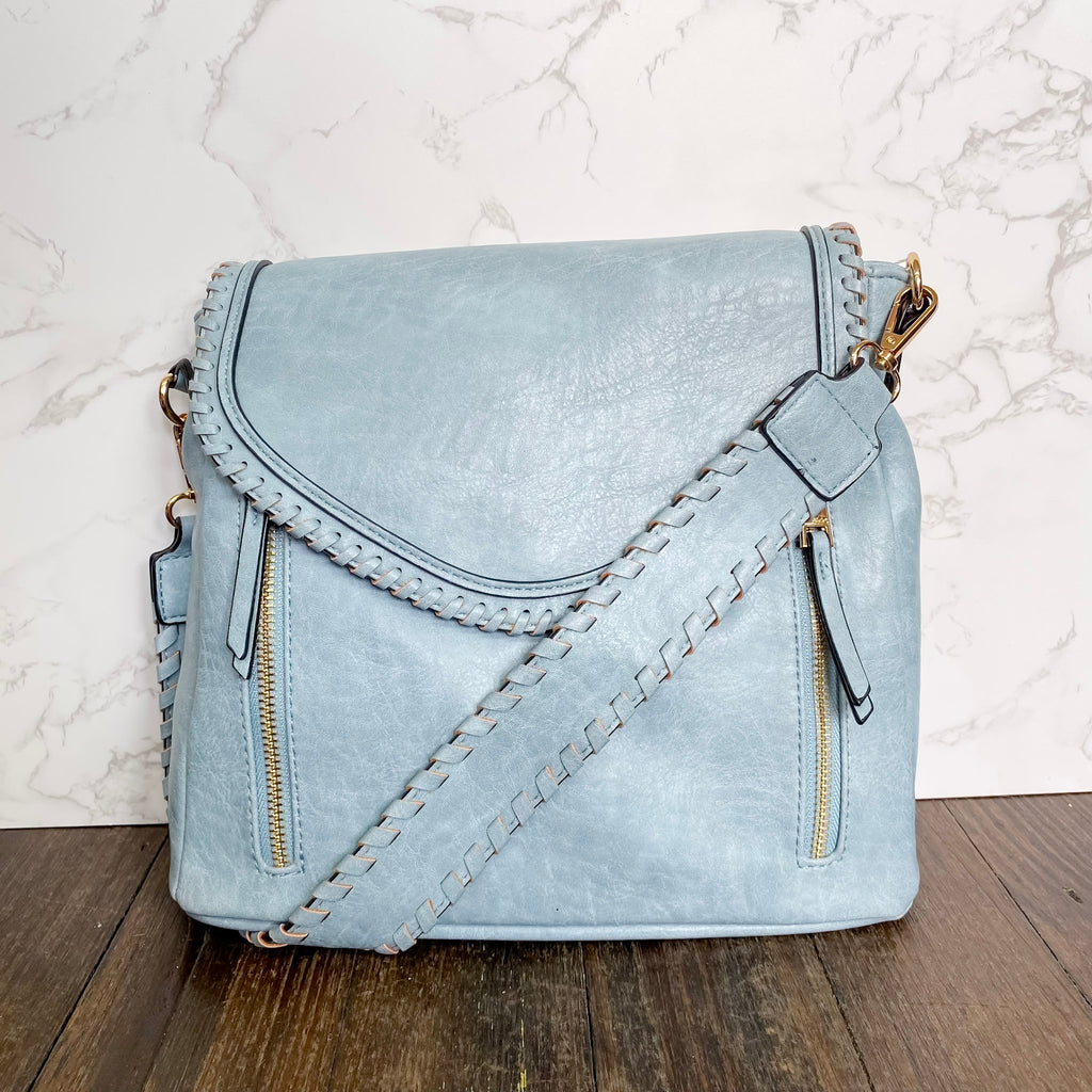 Jen & Co Lorelei Crossbody Handbag - Blue - Lyla's: Clothing, Decor & More - Plano Boutique