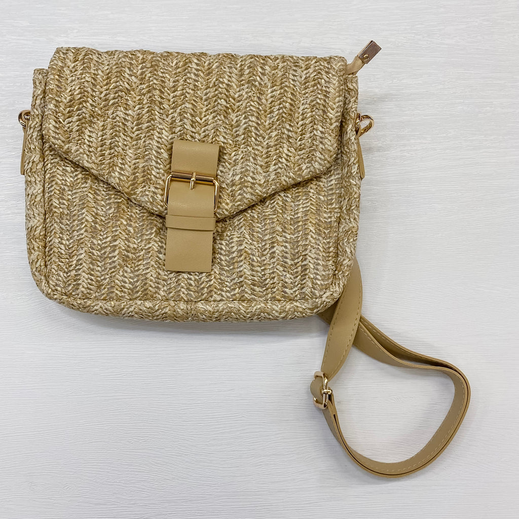 Summer Straw Crossbody Bag - Lyla's: Clothing, Decor & More - Plano Boutique
