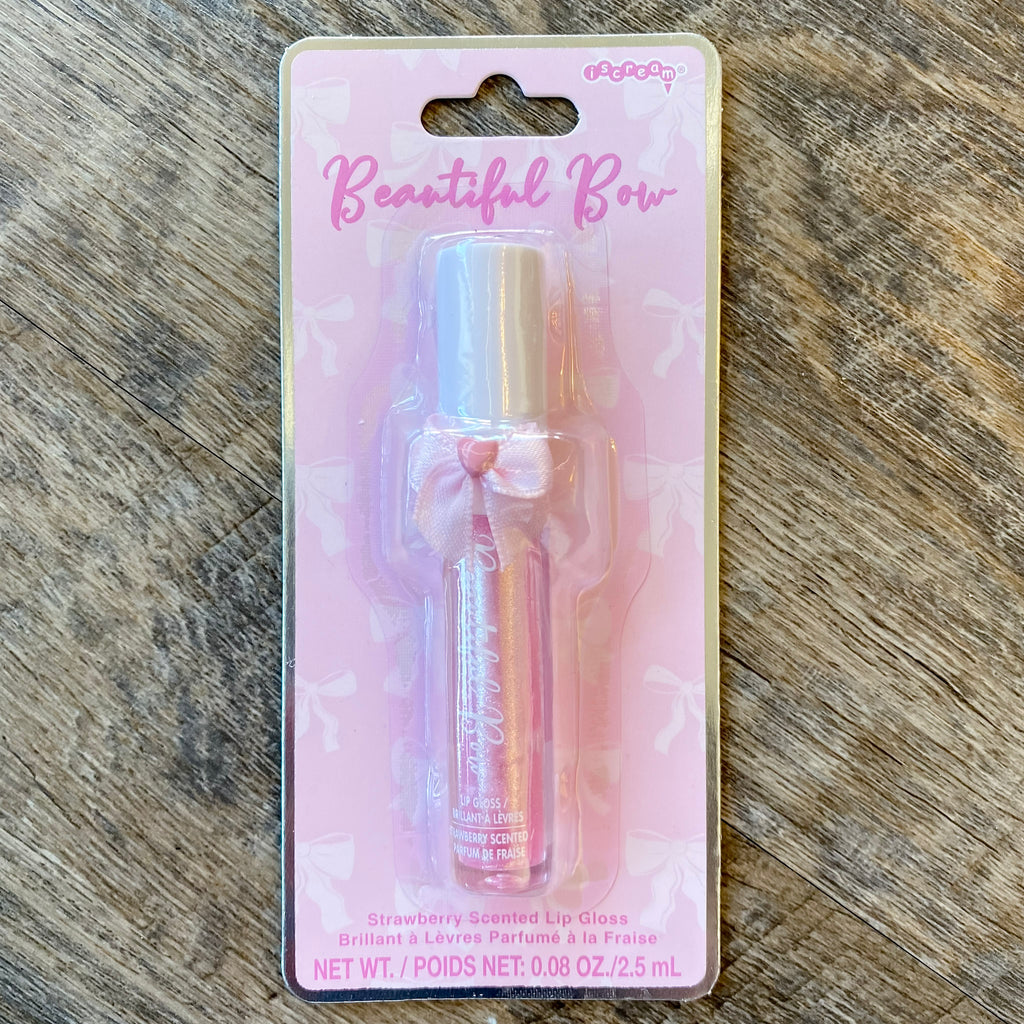 Beautiful Bow Lip Gloss - Lyla's: Clothing, Decor & More - Plano Boutique