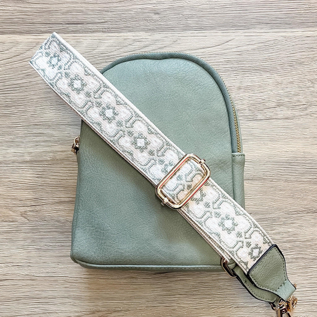 Jen & Co Ellen Crossbody Purse - Sage - Lyla's: Clothing, Decor & More - Plano Boutique