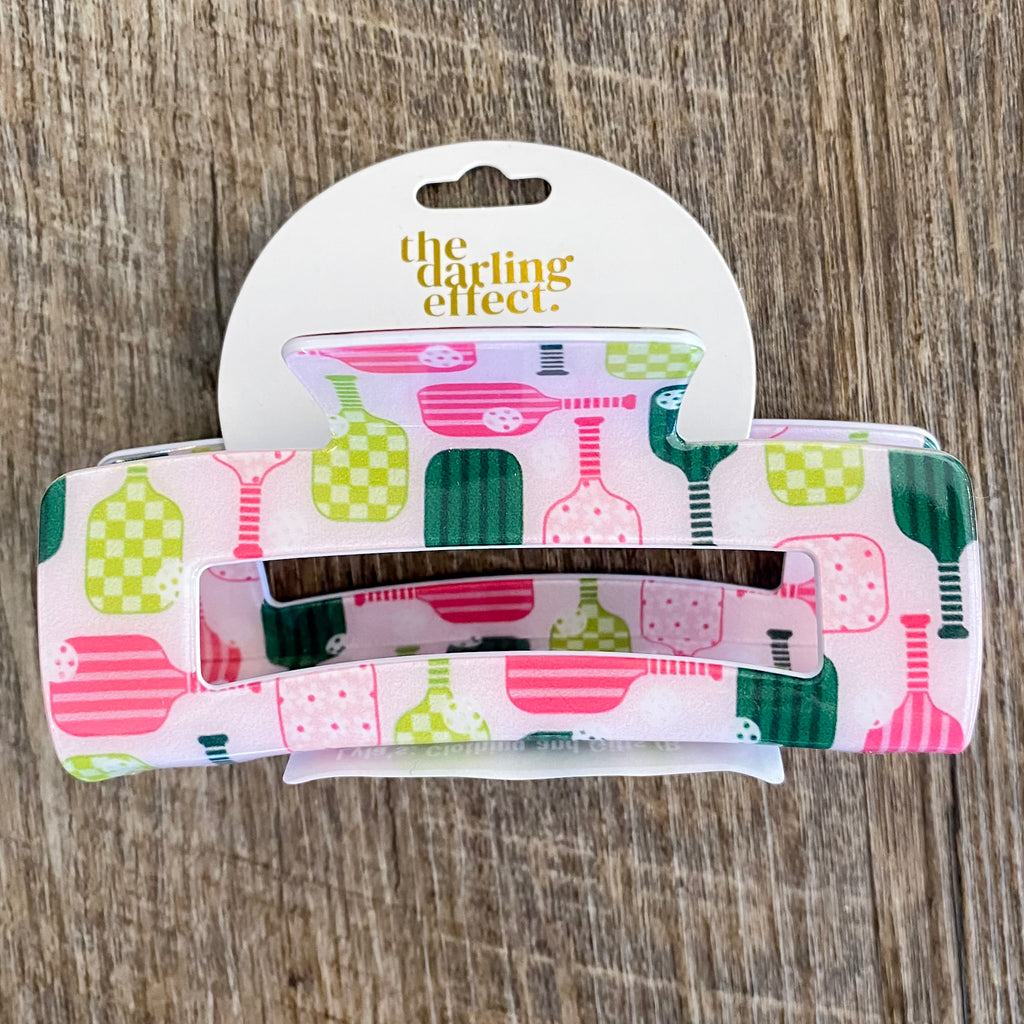 Pickleball Party Claw Clip - Lyla's: Clothing, Decor & More - Plano Boutique