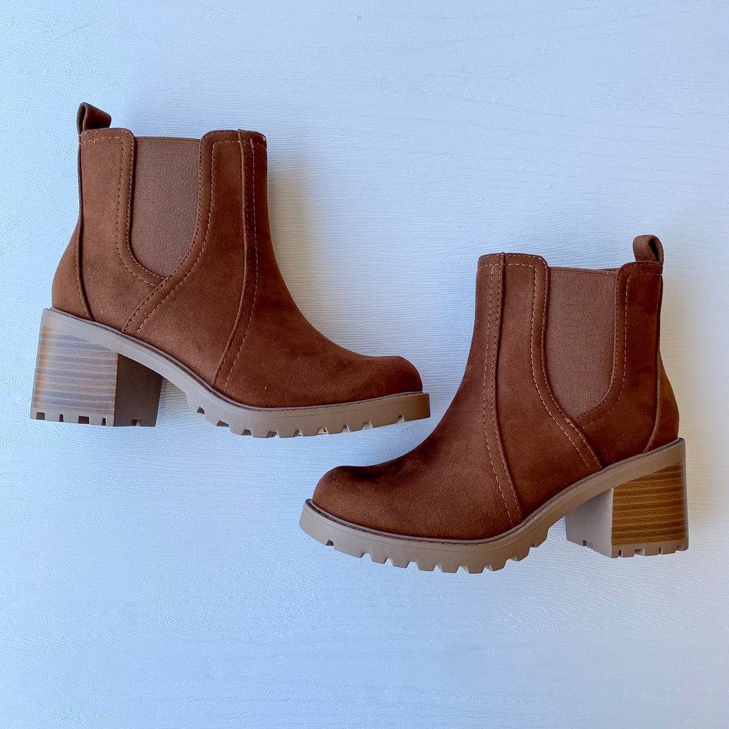 Spirea Walnut Bootie - Lyla's: Clothing, Decor & More - Plano Boutique