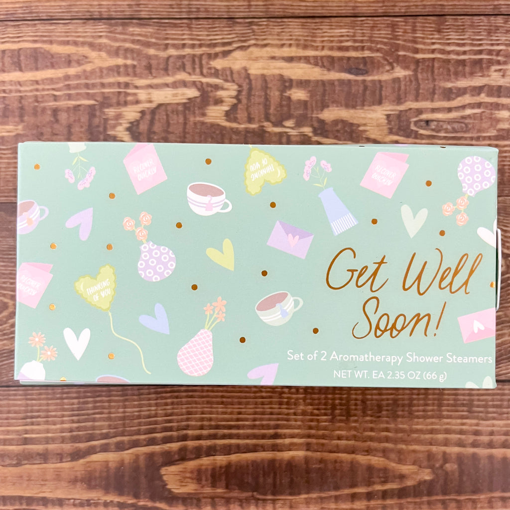 Cait & Co Get Well Soon Shower Steamer Gift Set - Lyla's: Clothing, Decor & More - Plano Boutique