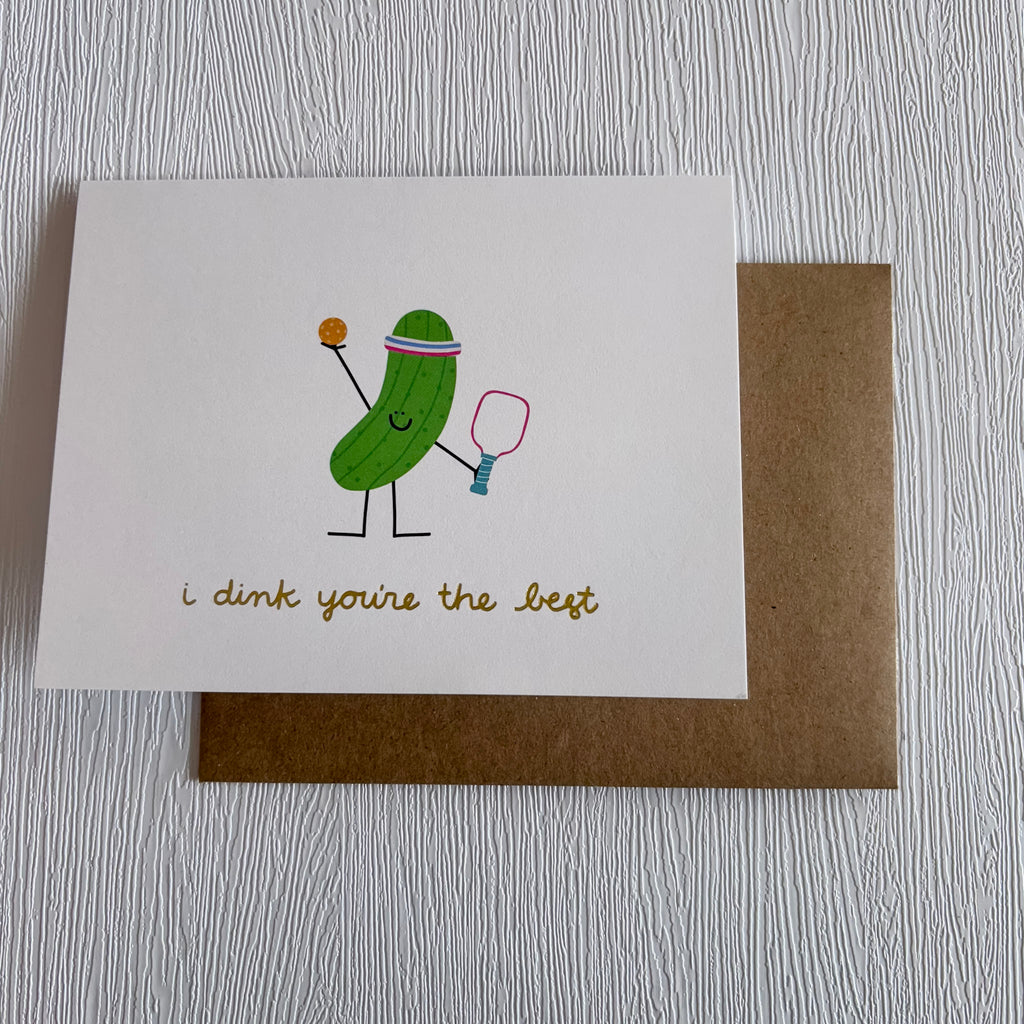 I Dink You're The Best Card - Lyla's: Clothing, Decor & More - Plano Boutique