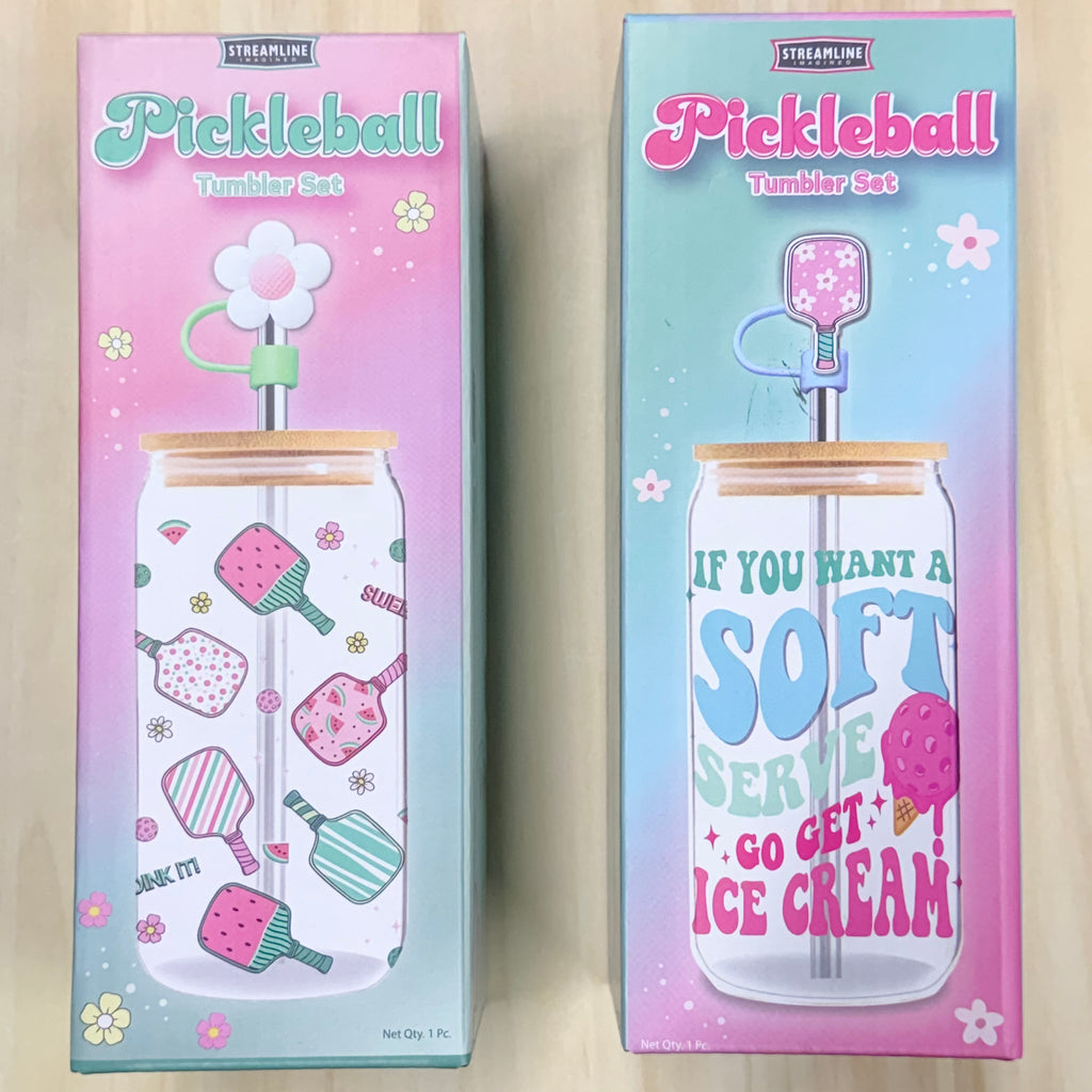 Pickleball Tumbler Set - Lyla's: Clothing, Decor & More - Plano Boutique