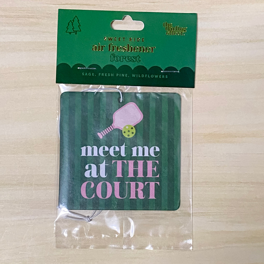 Meet Me at The Court Sweet Ride Car Air Freshener - Lyla's: Clothing, Decor & More - Plano Boutique