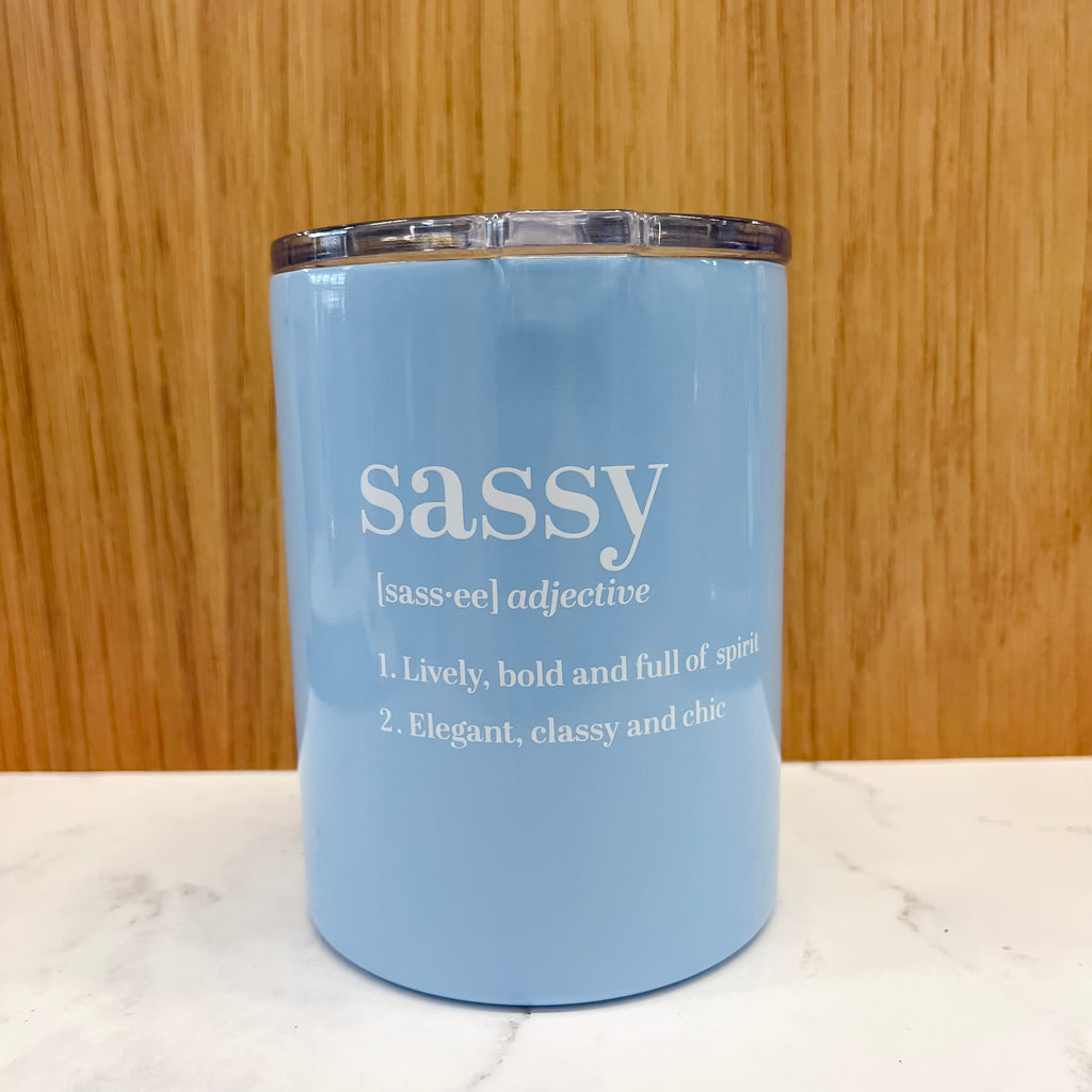 Sassy Definition Tumbler - Lyla's: Clothing, Decor & More - Plano Boutique