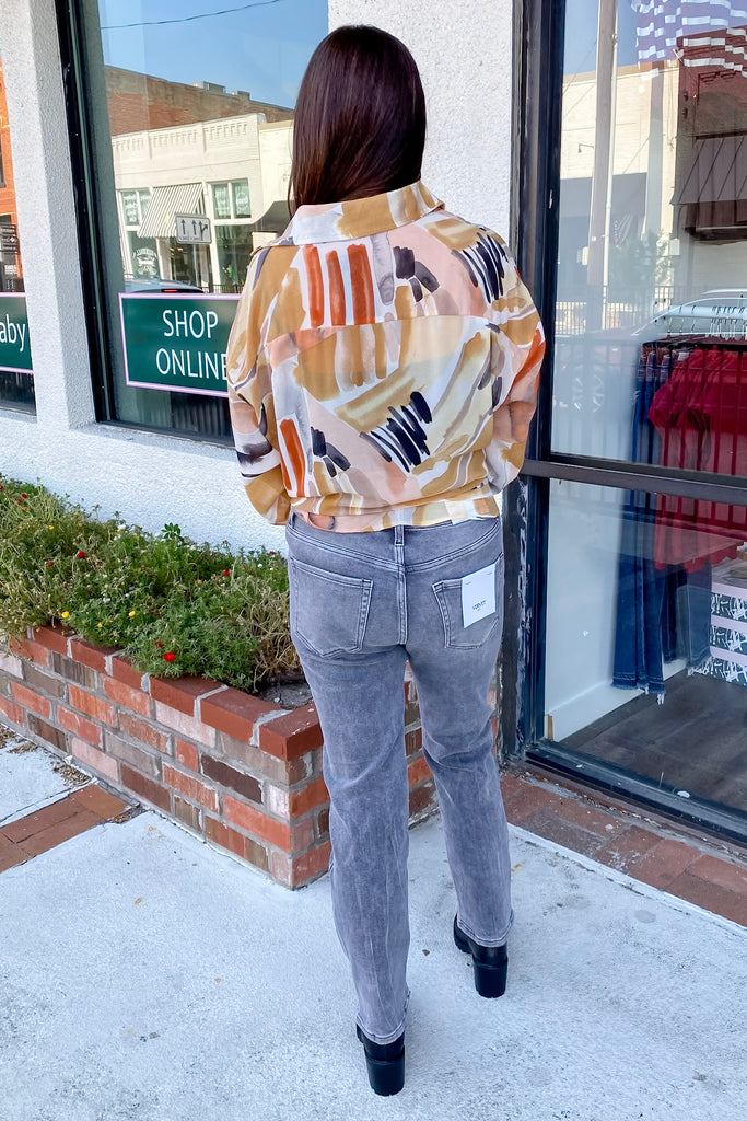 Jeanne Awesome High Rise Slim Straight Denim by Vervet - Lyla's: Clothing, Decor & More - Plano Boutique