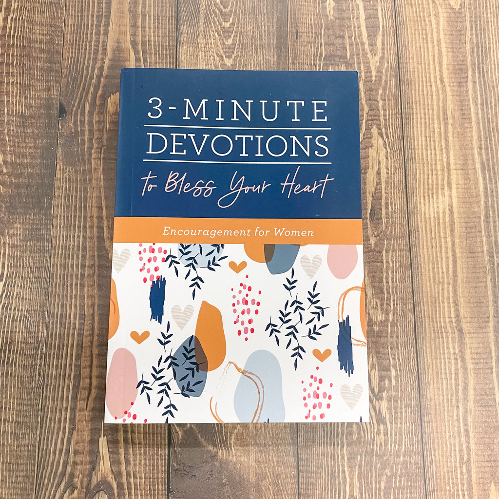 3-Minute Devotions to Bless Your Heart: Encouragement for Women - Lyla's: Clothing, Decor & More - Plano Boutique