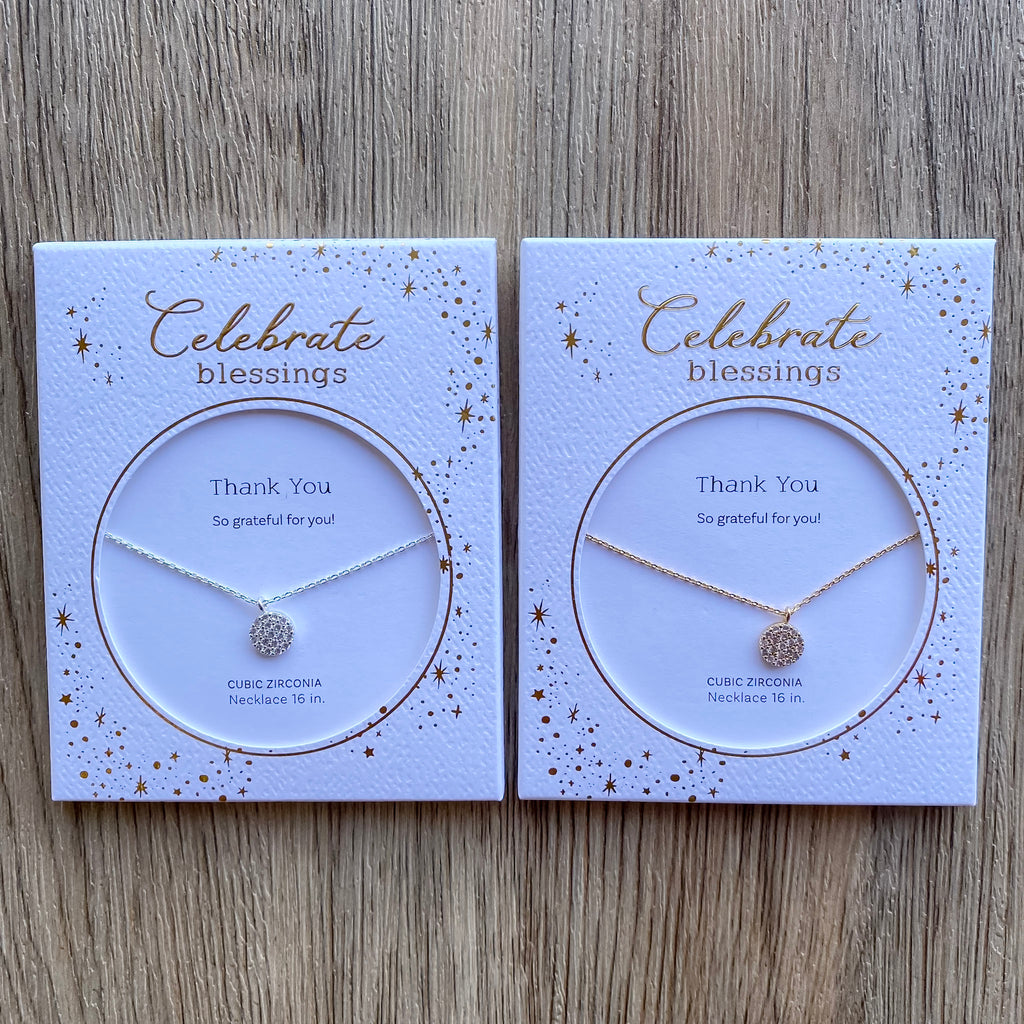 Celebrate Blessing - Thank You - Lyla's: Clothing, Decor & More - Plano Boutique