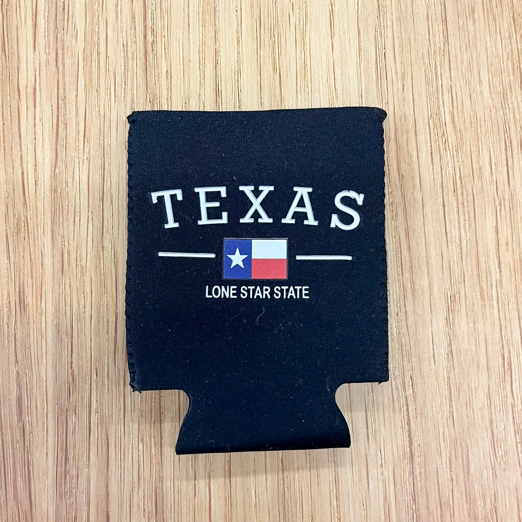 Texas Lone Star State Koozie - Lyla's: Clothing, Decor & More - Plano Boutique