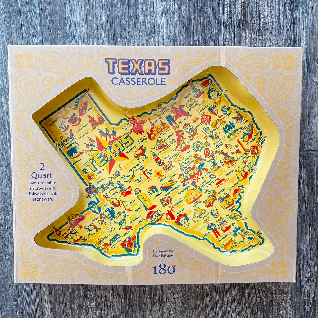 Large Texas Baking Dish Gift Box - Lyla's: Clothing, Decor & More - Plano Boutique