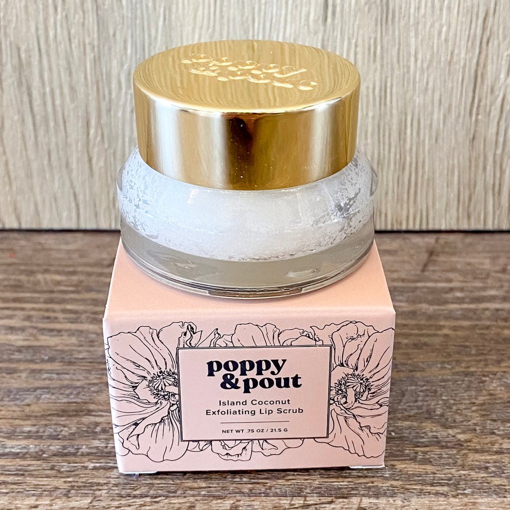 Poppy and Pout Lip Scrub - Lyla's: Clothing, Decor & More - Plano Boutique